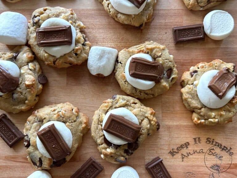 How to Make Sourdough Discard S’mores Cookies