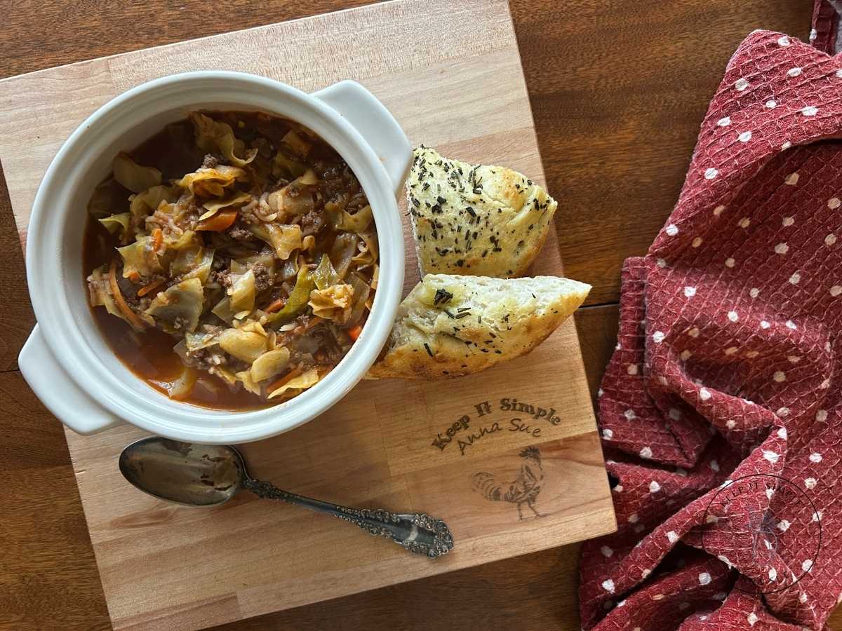 How to Make Stuffed Cabbage Soup with Ground Venison