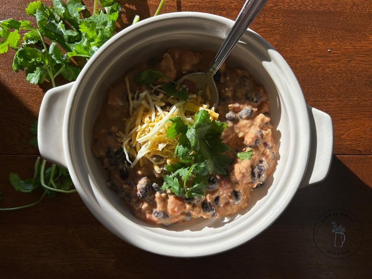 How to Make Simple High Protein Creamy Taco Soup