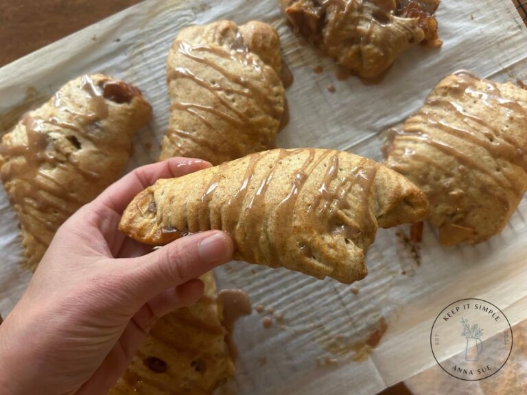 How to Make Sourdough Apple Turnovers with Spelt Flour