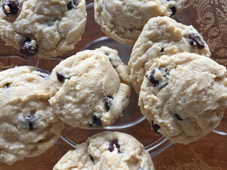 Soft & Fluffy Chocolate Chip Cookies (Made with Self-Rising Flour)