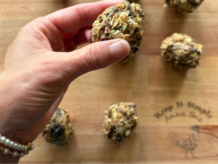 Super Easy Loaded Protein Balls With Chia Seeds